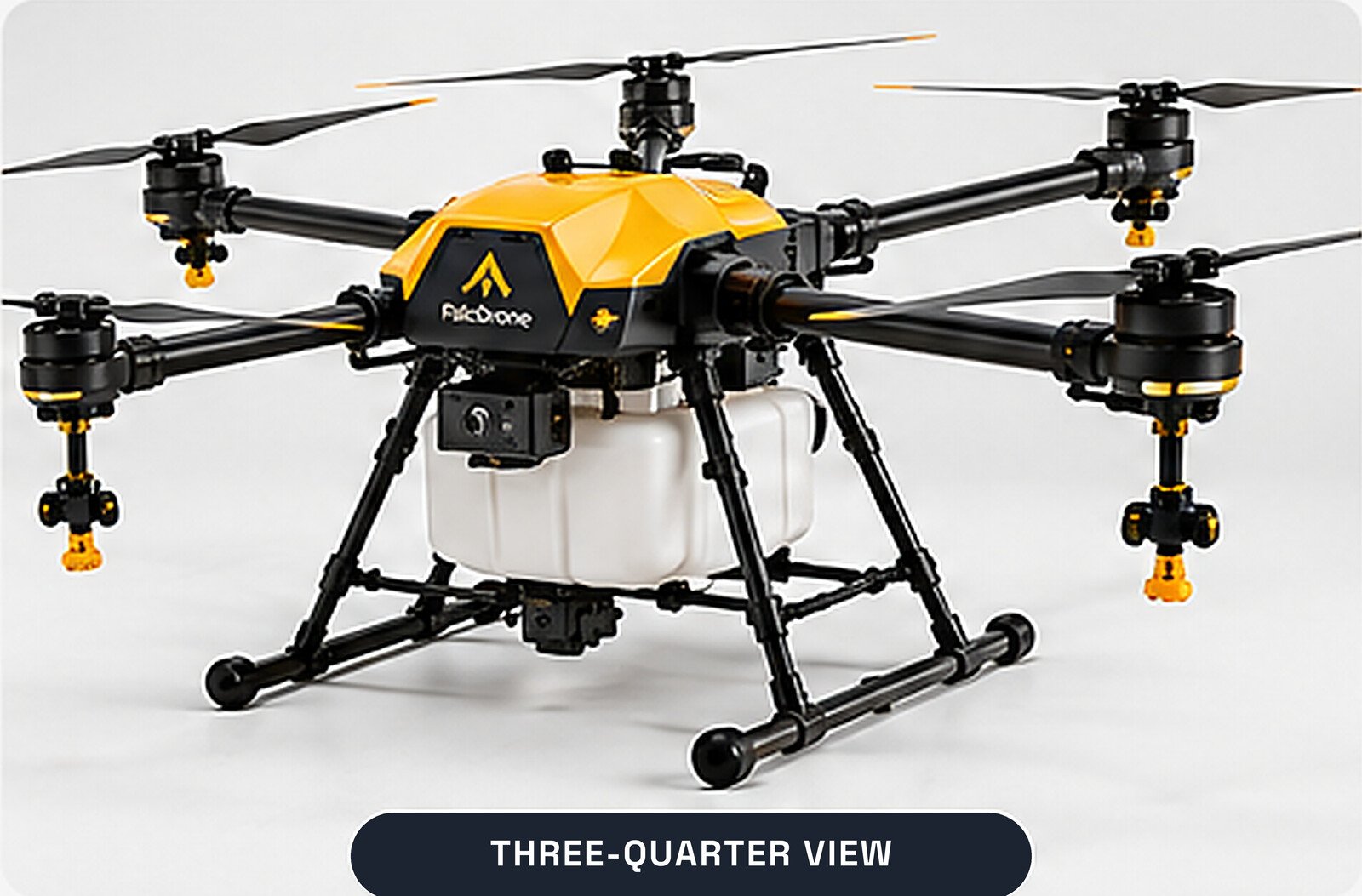 Falkdrone Three-Quarter Studio Perspective