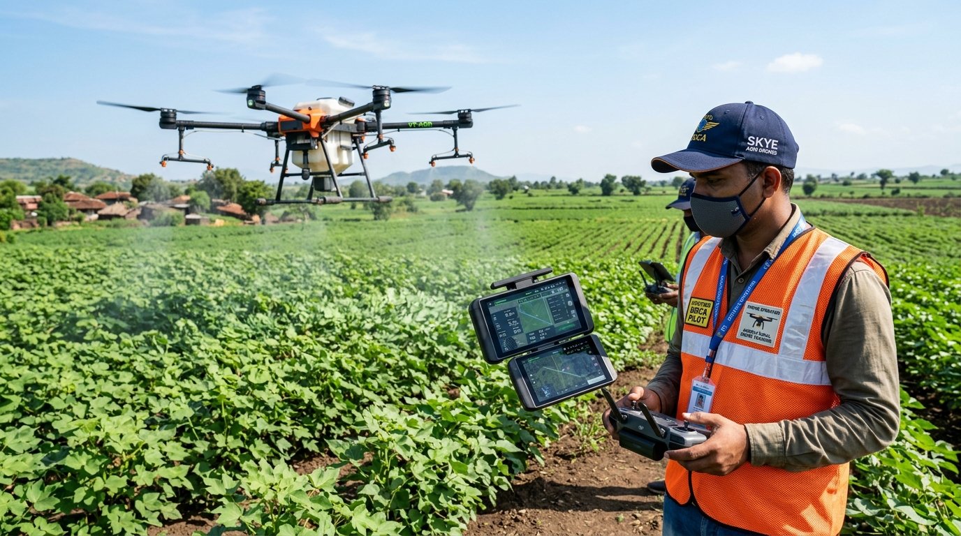 DGCA Drone Pilot Training at Falkdrone Academy